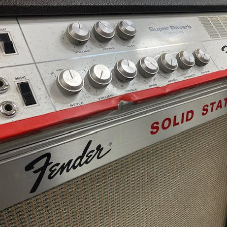 Vintage Fender Super Reverb SR4050X solid state amplifier 1960's