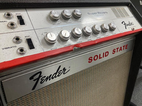 Vintage Fender Super Reverb SR4050X solid state amplifier 1960's