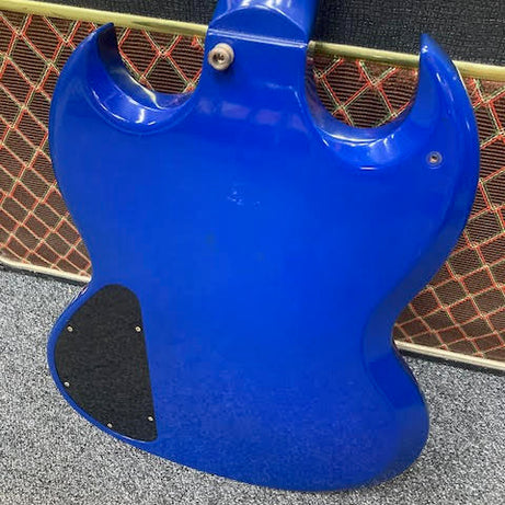 1999 USA Gibson SG Deluxe (Three Mini Humbucker) – Super Rare Blue Ice (pre-owned – in very good condition)