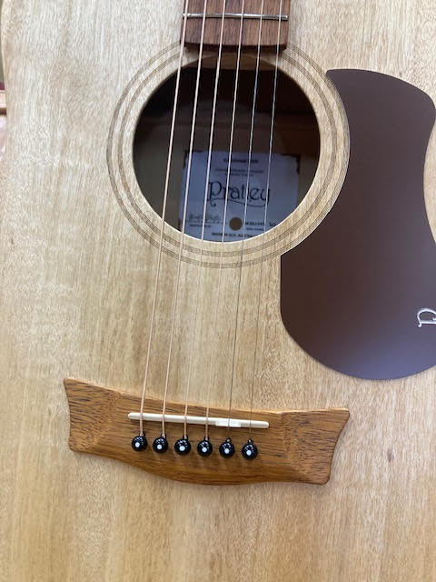 Pratley SL Stage Solid Top Qld Blue Fig, Layered Fig Back & Sides w/pickup