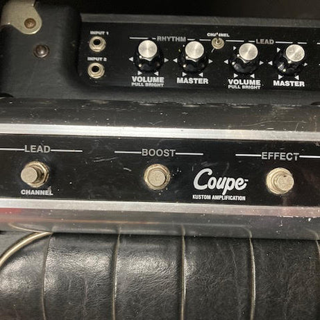 Kustom Coupe 72 2 x 12 combo guitar amplifier .