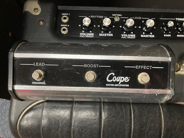 Kustom Coupe 72 2 x 12 combo guitar amplifier .