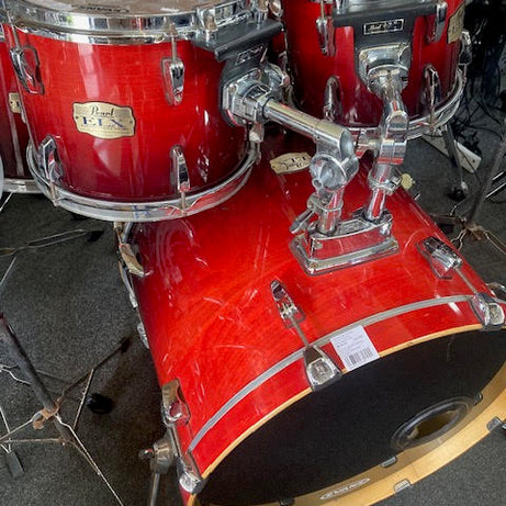Pearl Export Drum Kit 5 piece w/ cymbals + stool (preowned)