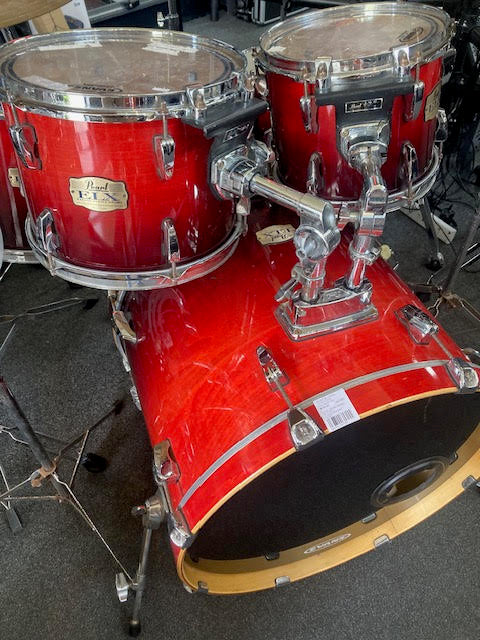 Pearl Export Drum Kit 5 piece w/ cymbals + stool (preowned)