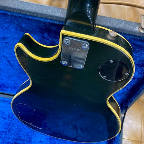 Columbus Black Les Paul Guitar Made in Japan w/ hardcase Late 70's