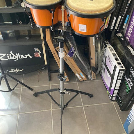 Toca Player bongos w/ stand (preowned)