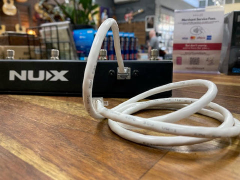 Preowned NUX Extensional Footswitch Controller to suit Mighty 30SE Amplifier Four Latched Switches