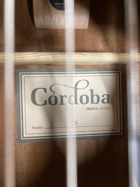 Cordoba C5 Classical Guitar w/ deluxe gigbag