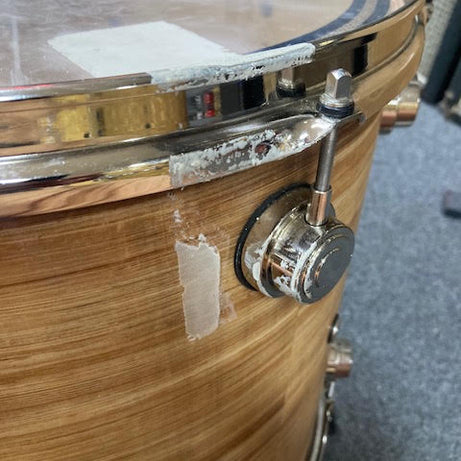 DW ECO-X Bamboo/Birch 6 piece drum kit w/ hardware + cymbals (preowned)