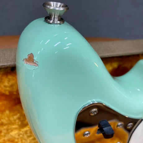 Fender American Original Jaguar 2011 Surf Green w / case and candy