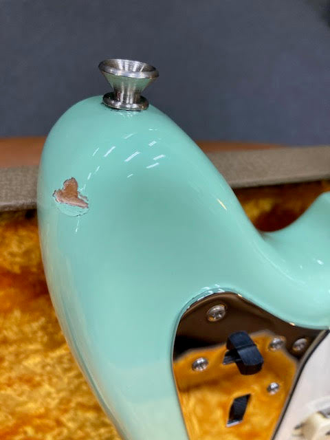 Fender American Original Jaguar 2011 Surf Green w / case and candy