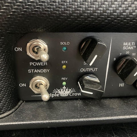 MESA BOOGIE TRIPLE CROWN 100 HEAD BLACK w/ 4x12 cab + footswitch