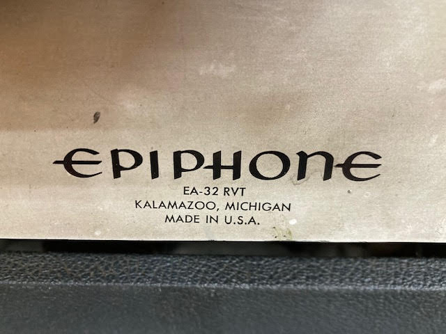 Vintage Epiphone Comet 1960's guitar amplifier