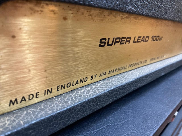 Marshall JMP 1959 Super Lead 2-Channel 100-Watt Guitar Amp Head 1974
