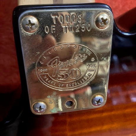 Fender Telecaster 1996 50th anniversary w/ Fender tweed case + candy