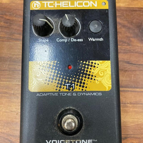 TC Helicon VoiceTone T1 Adaptive Tone & Dynamics Pedal (preowned)
