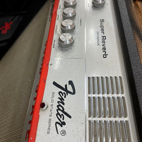Vintage Fender Super Reverb SR4050X solid state amplifier 1960's