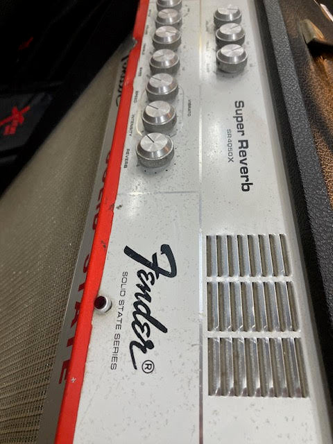 Vintage Fender Super Reverb SR4050X solid state amplifier 1960's