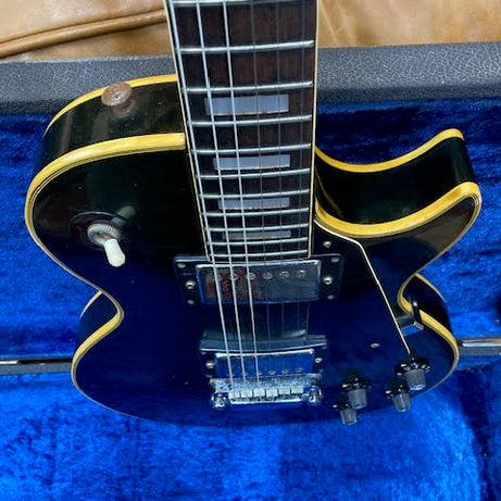 Columbus Black Les Paul Guitar Made in Japan w/ hardcase Late 70's