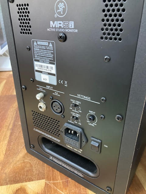 Mackie MR5 MKII powered monitors (preowned)