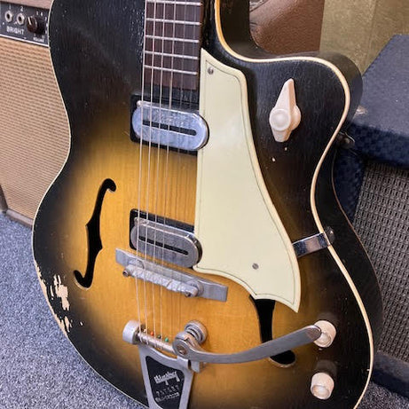 Maton 1960's 45A Premier hollowbody electric guitar w/ case