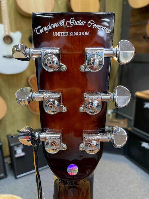 Tanglewood Winterleaf Pro Exotic Mini Acoustic/Electric Koa