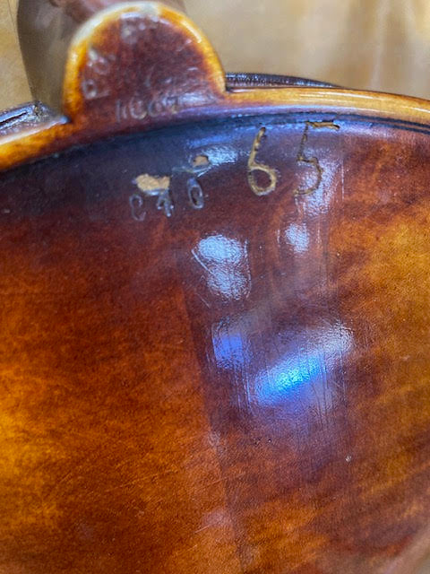 JOHN JUZEK VIOLIN 4/4 PREOWNED W/ CASE + 2 X BOWS