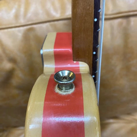 SOLD - DeluxeTone Radiolette "The Chieftain" Local Handcrafted Electric Guitar W/Case RELIC