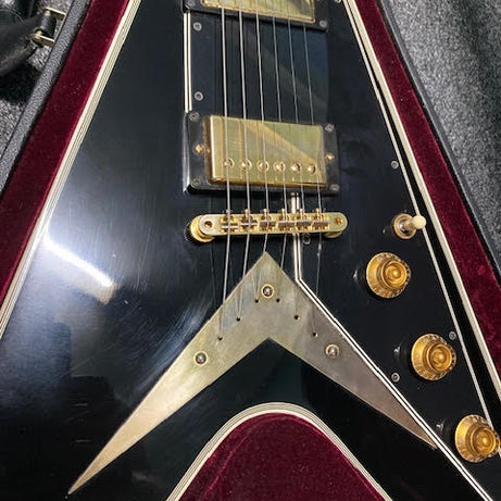 Gibson Flying V Custom Ebony w/ hardcase