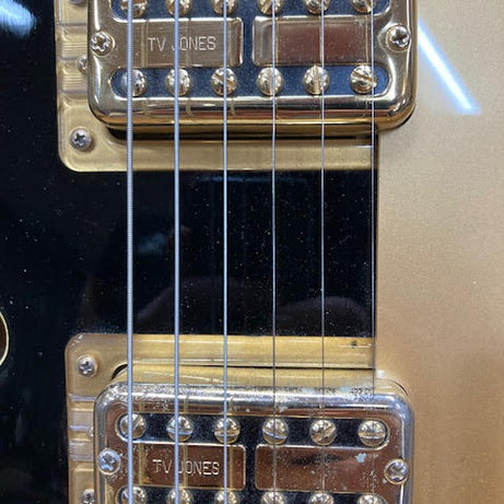 Gretsch G5420TG Hollowbody single cut electric guitar RARE BLACK w/upgrades