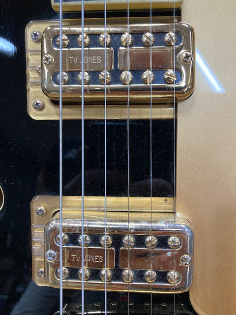 Gretsch G5420TG Hollowbody single cut electric guitar RARE BLACK w/upgrades