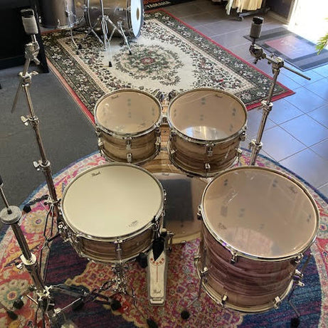 Pearl Limited edition Decade Maple exotic gloss drum kit Fusion Plus sizes