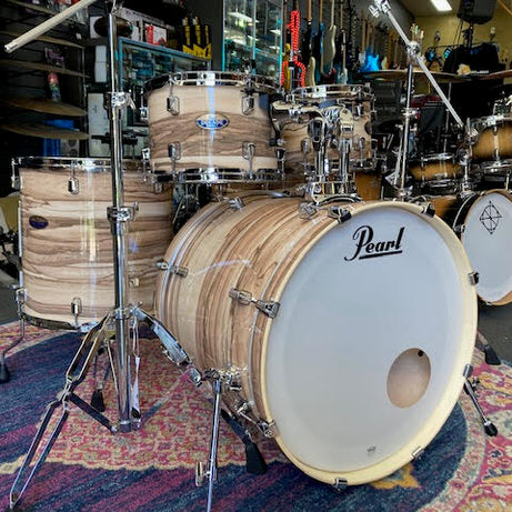 Pearl Limited edition Decade Maple exotic gloss drum kit Fusion Plus sizes