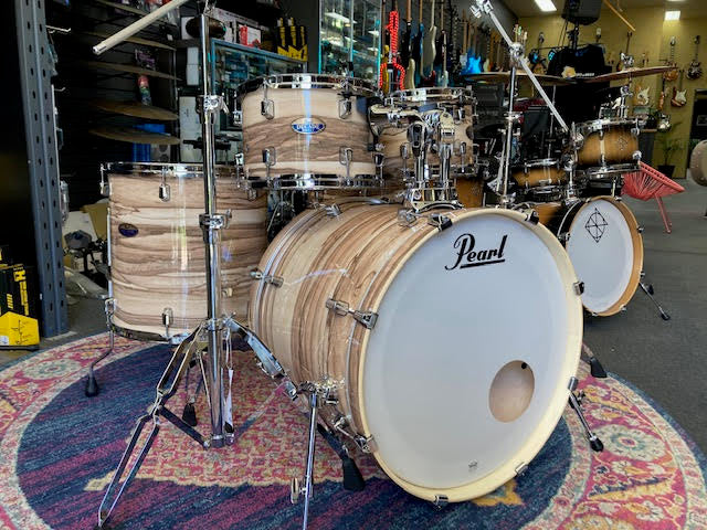 Pearl Limited edition Decade Maple exotic gloss drum kit Fusion Plus sizes
