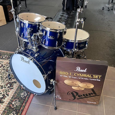 Pearl Roadshow Drum kit package deal