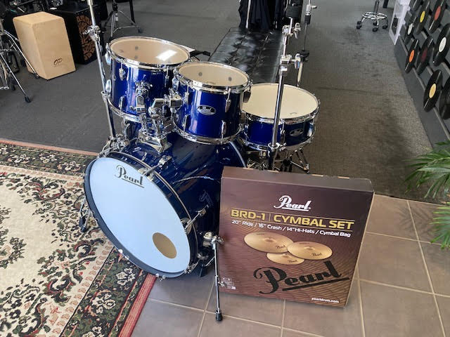 Pearl Roadshow Drum kit package deal