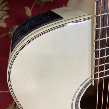 Takamine G37 Series Dreadnought AC/EL Guitar with Cutaway in Pearl White Gloss Finish (preowned)