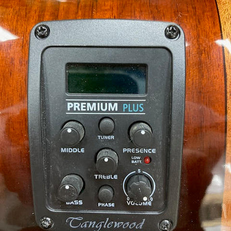 Tanglewood Winterleaf Pro Exotic Mini Acoustic/Electric Koa