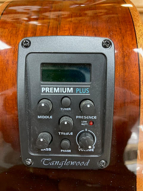 Tanglewood Winterleaf Pro Exotic Mini Acoustic/Electric Koa