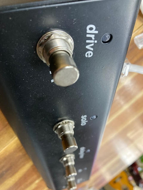 Preowned NUX Extensional Footswitch Controller to suit Mighty 30SE Amplifier Four Latched Switches