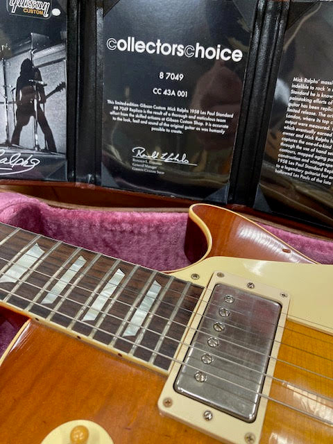 SOLD Gibson Collectors Choice #43 Mick Ralphs serial 001