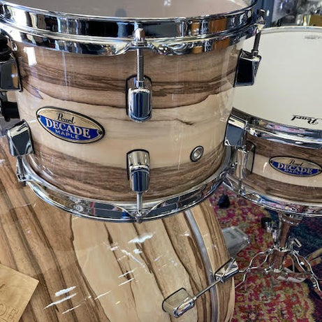 Pearl Limited edition Decade Maple exotic gloss drum kit Fusion Plus sizes