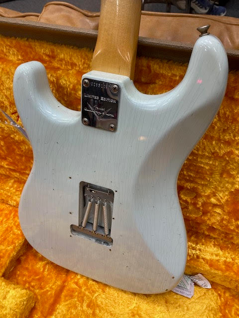 SOLD - Fender Customshop Stratocaster 1960 Journeyman Sonic Blue w/hardcase