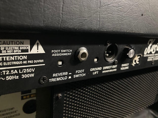 Kustom Coupe 72 2 x 12 combo guitar amplifier .