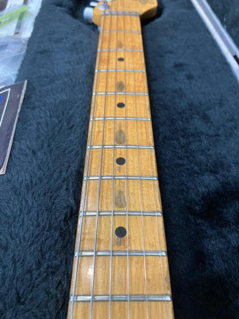 Fender Strat Plus electric guitar - 1 owner Black w/ case