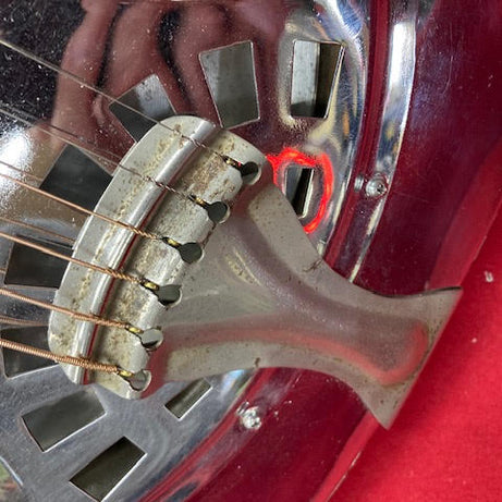 Vintage Dobro 1973 Metal guitar w/ case