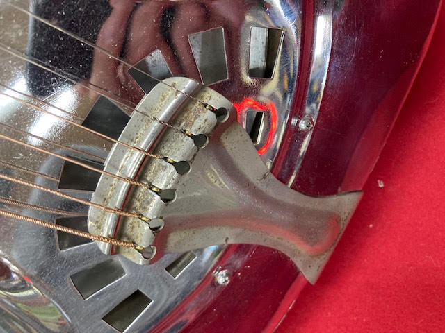 Vintage Dobro 1973 Metal guitar w/ case