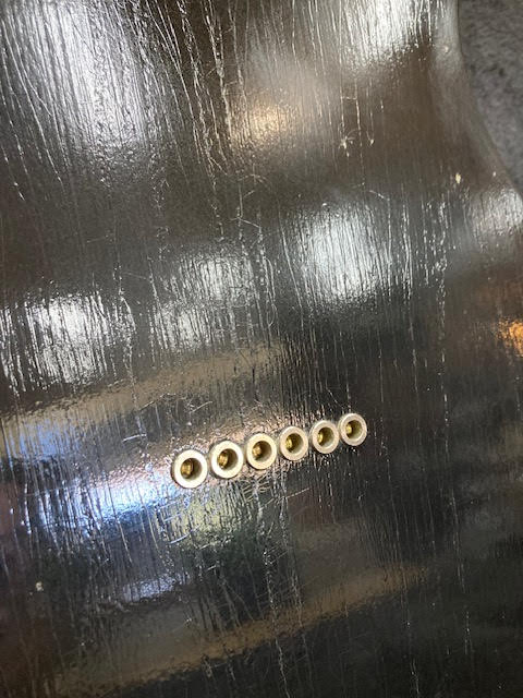 DeluxeTone Cosmopolitan Duo "Sweet Tuxedo" Custom guitar w/ hardcase