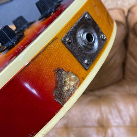 Input Jack and Chip on this 1977 Greco Guitar