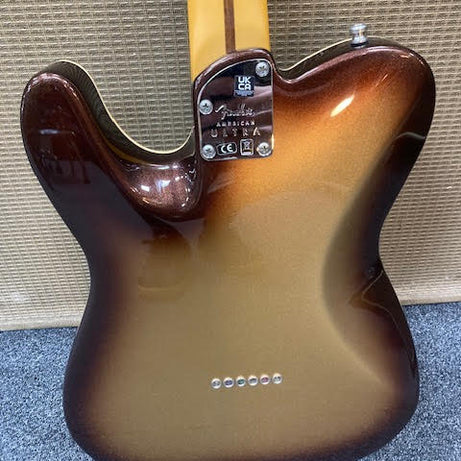 Fender Telecaster Ultra 2022 Mocha Burst w/ hardcase ( preowned )